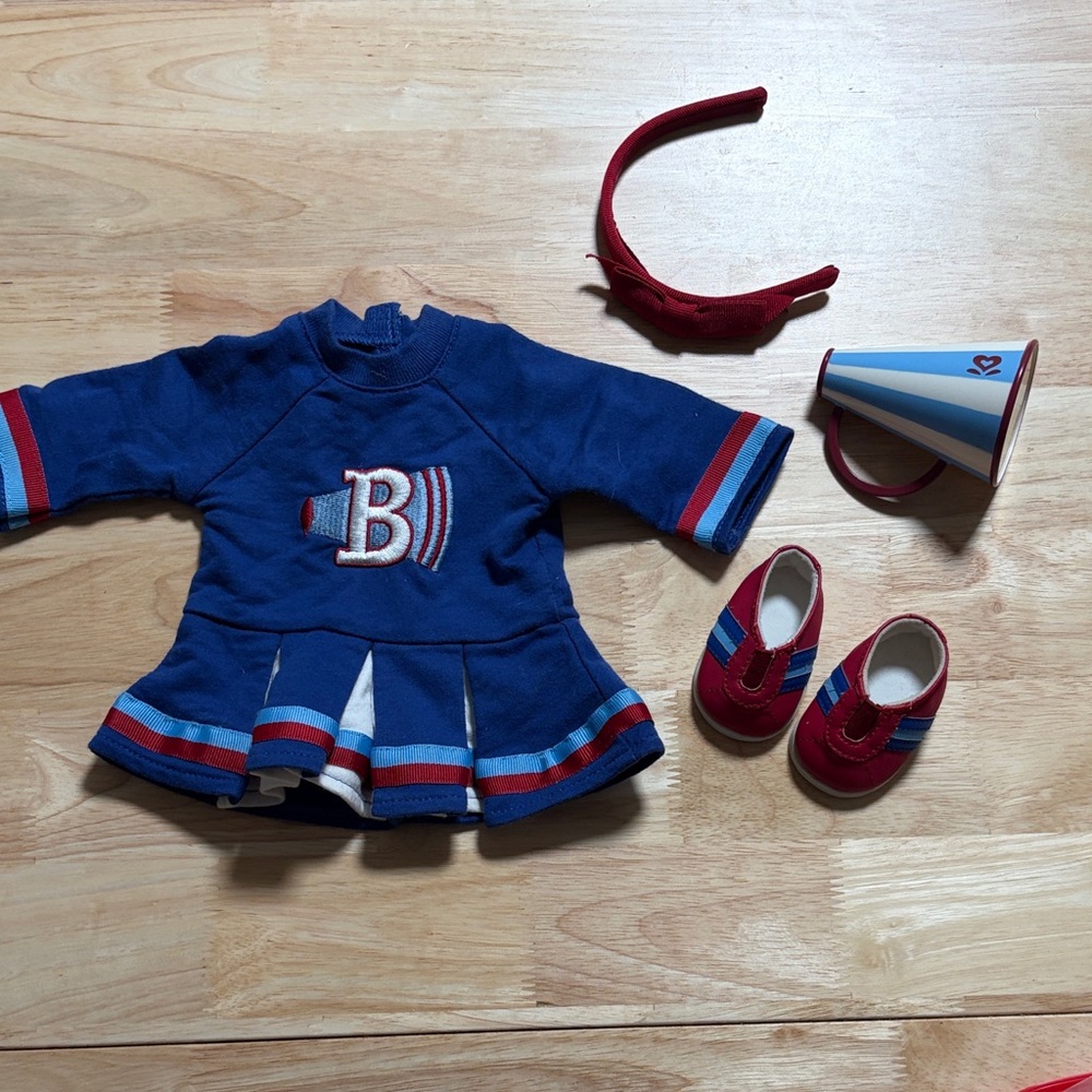 American Girl Bitty Baby Cheerleader Outfit